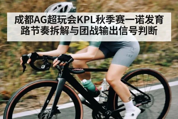 成都AG超玩会KPL秋季赛一诺发育路节奏拆解与团战输出信号判断